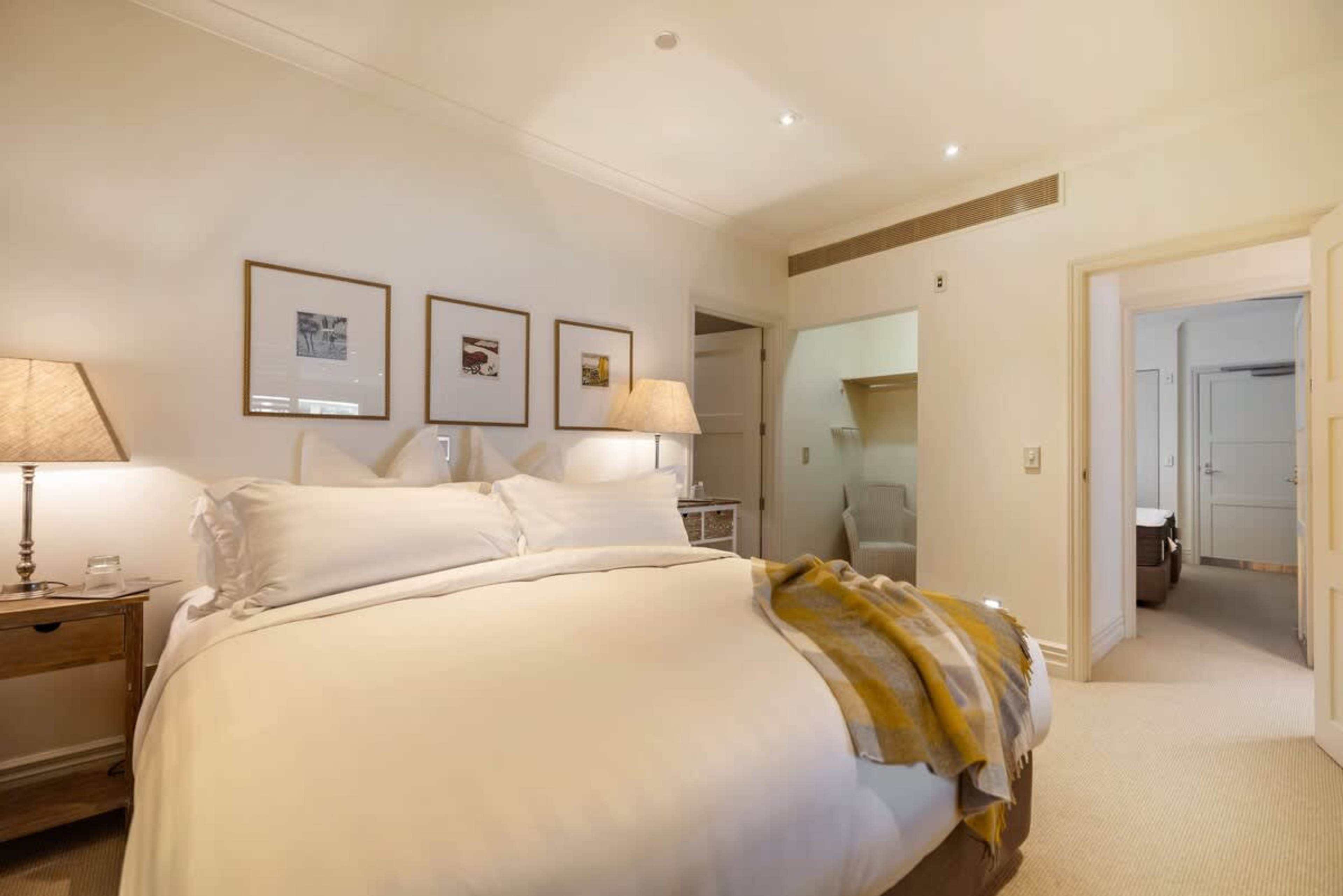 Your Private Sanctuary – This master bedroom is designed for relaxation, with high-end linens, blackout blinds, and no street noise ensuring ultimate comfort.