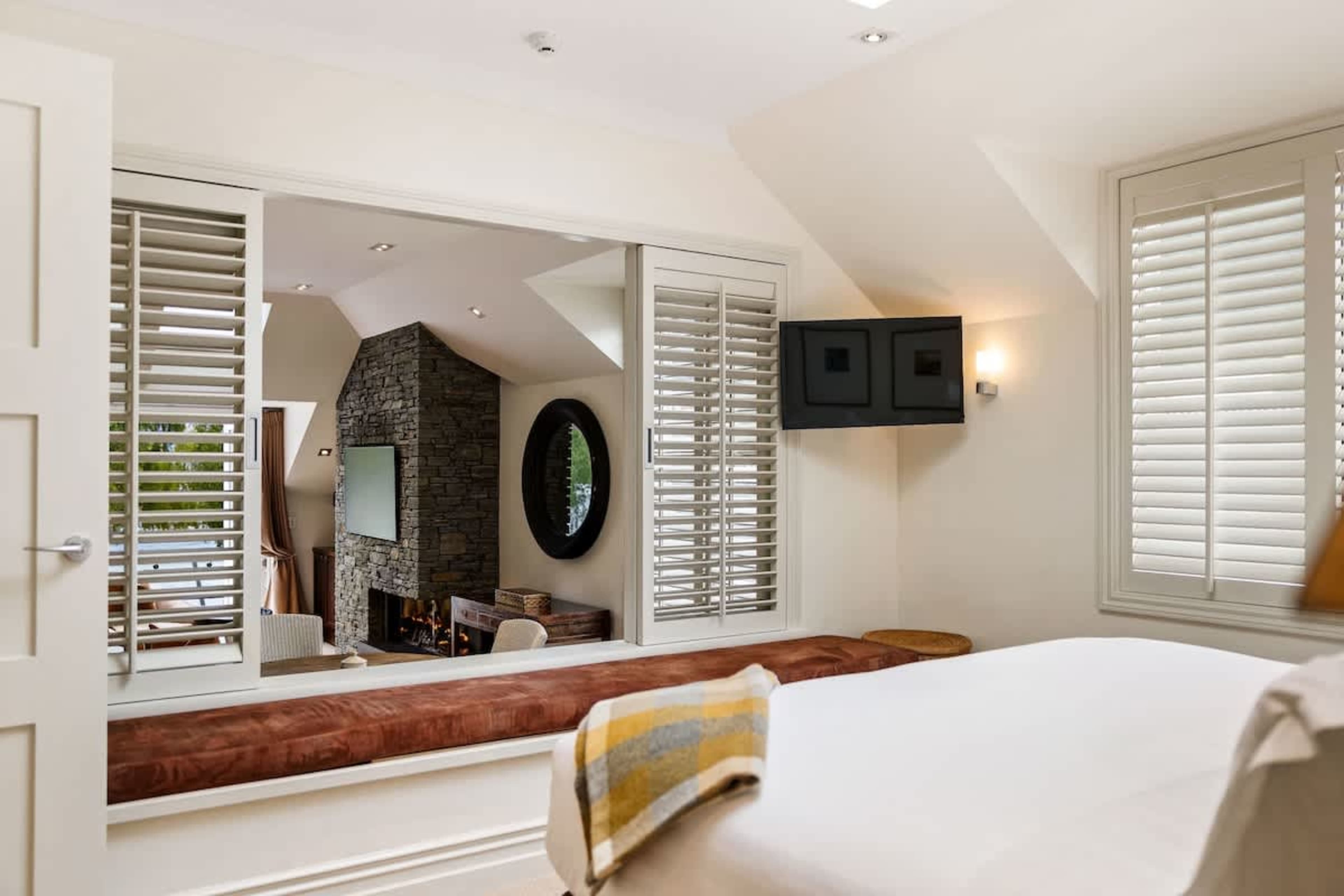 Ultimate Comfort & Tranquility – Sleep soundly in a brand-new luxury bed with premium linen, blackout blinds, and complete silence—no street noise, just pure relaxation in air-conditioned comfort.