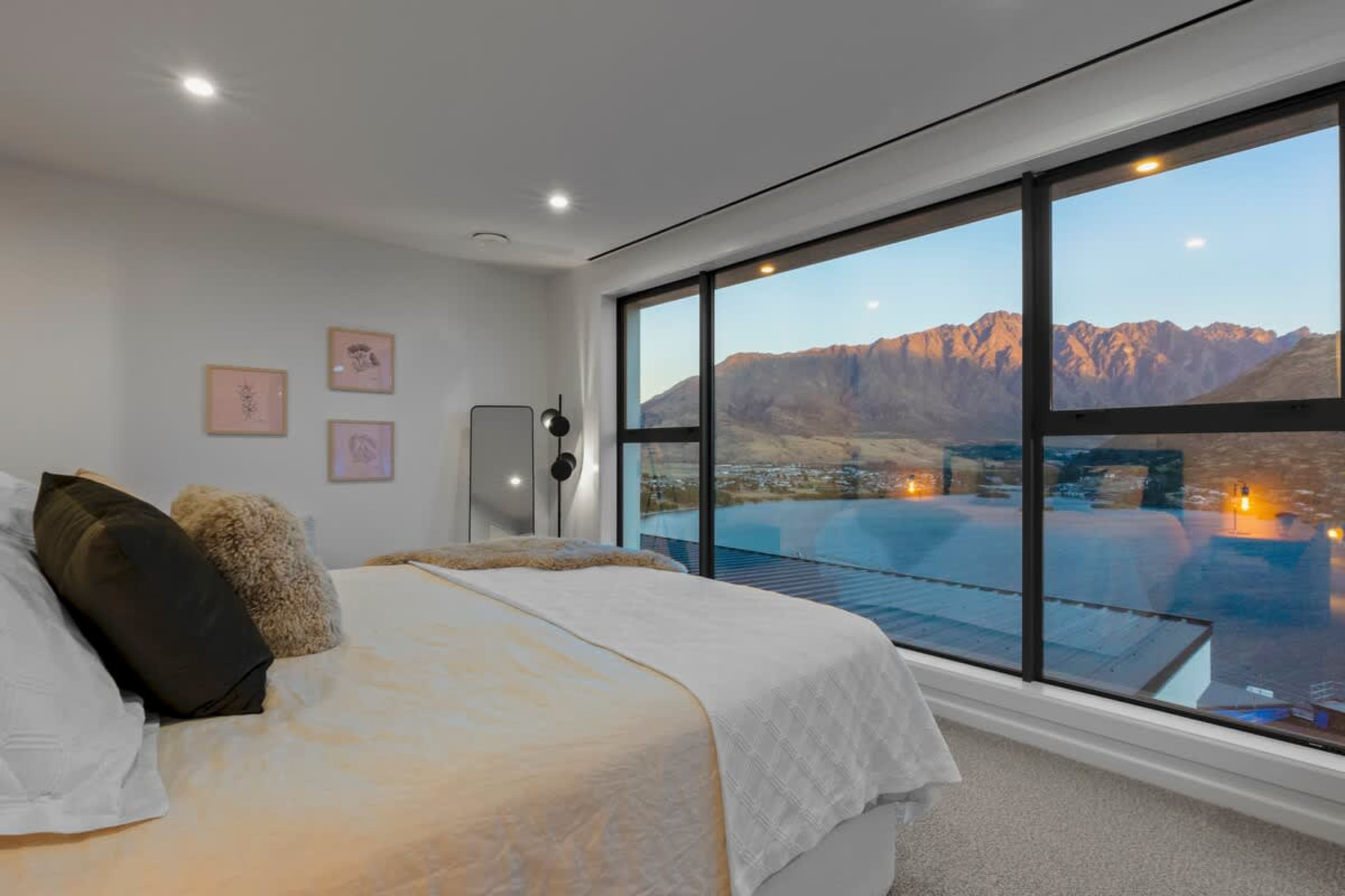 Retreat to the master suite where luxury meets tranquility. A plush bed, stunning views, and a private ensuite promise restful nights.