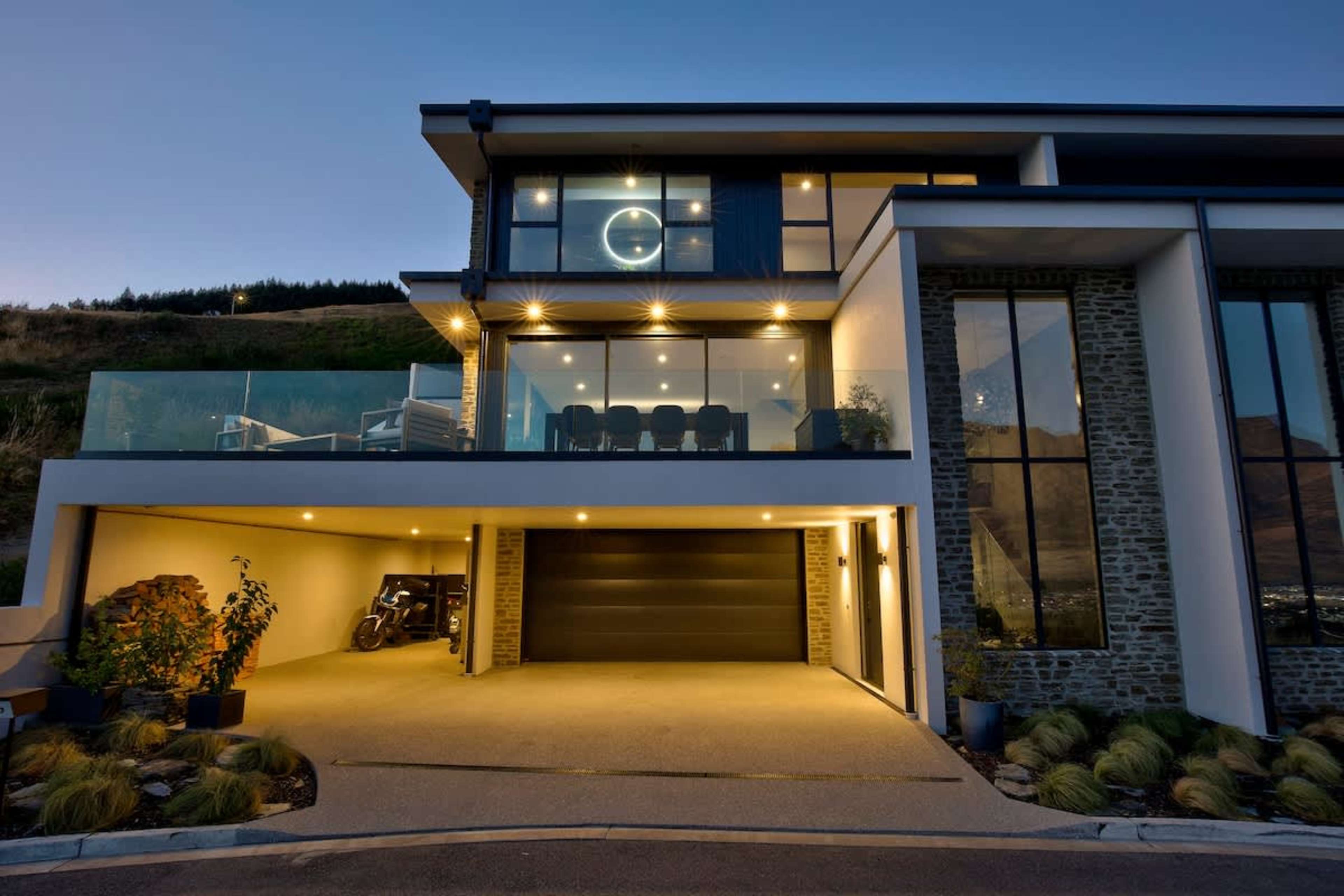 The sleek facade hides a world of warmth and luxury within. Every angle of this home has been designed to impress.