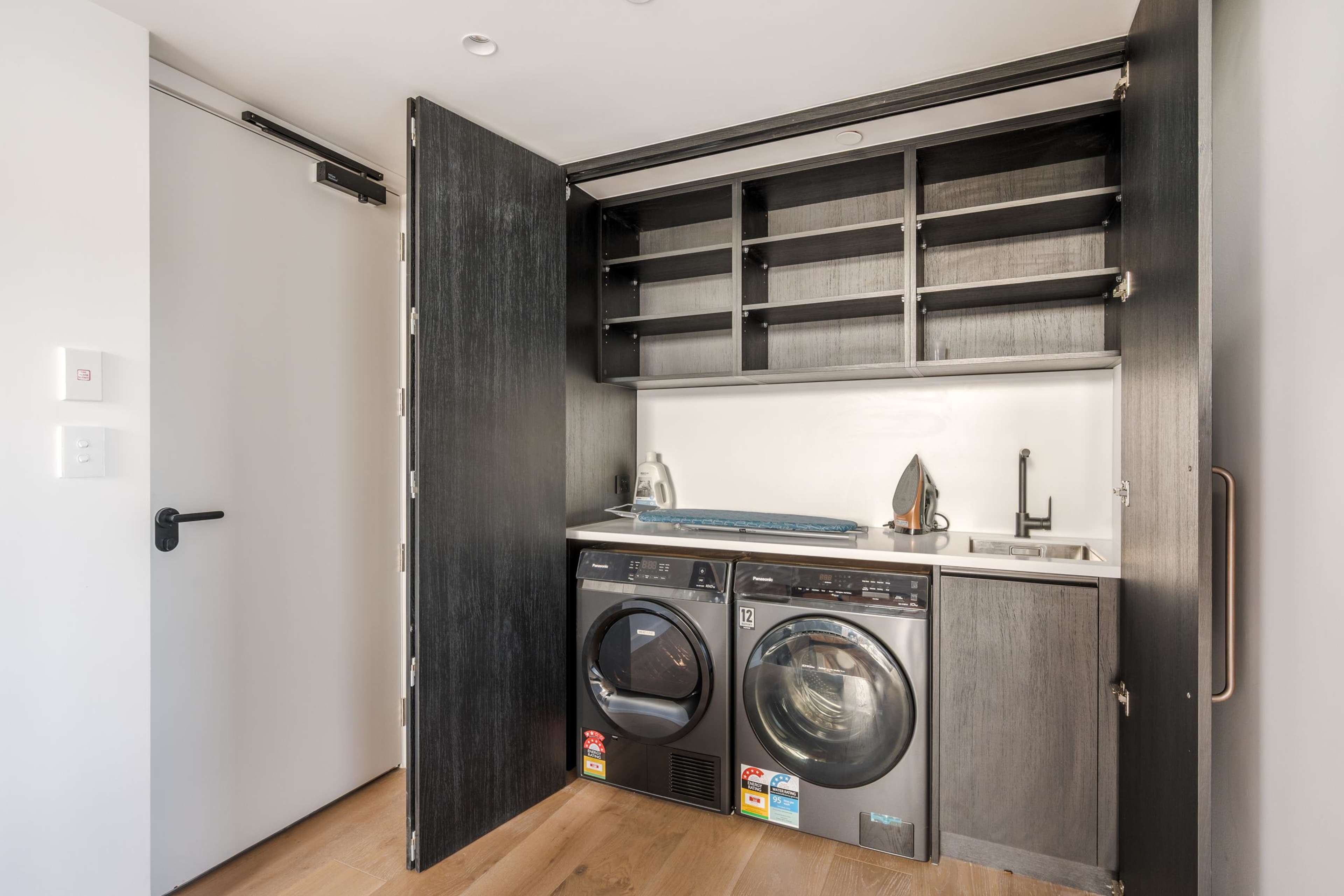 Washing and drying facilities
