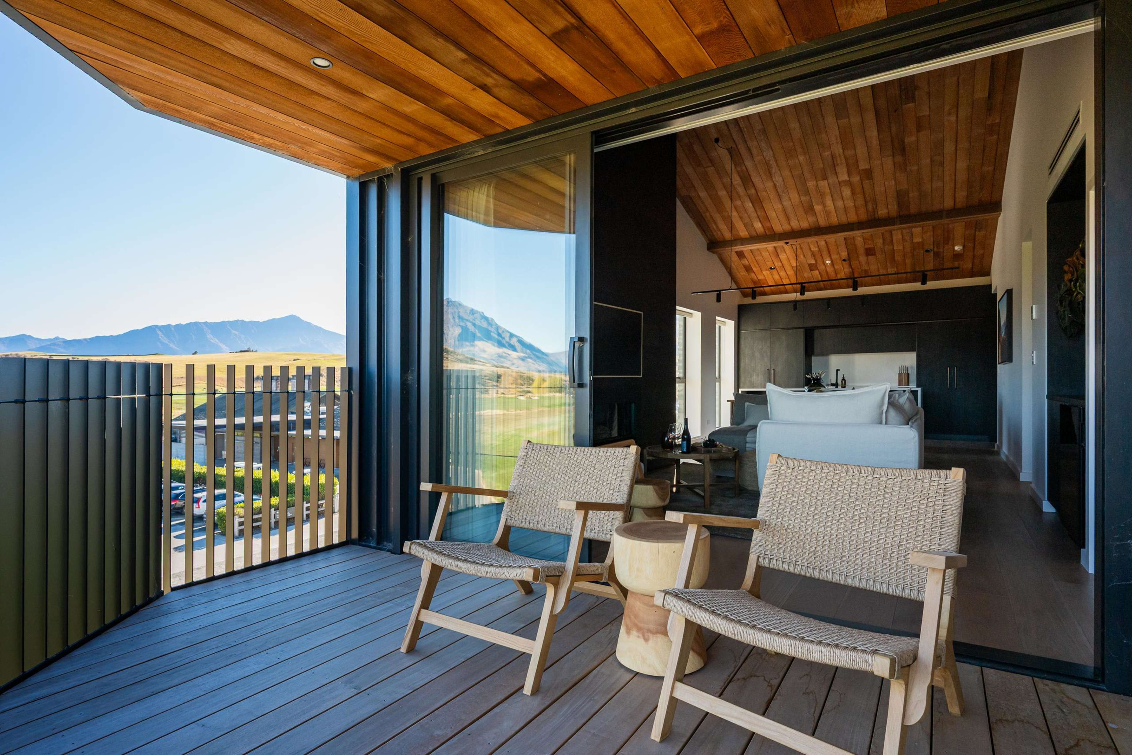 Outdoor seating area