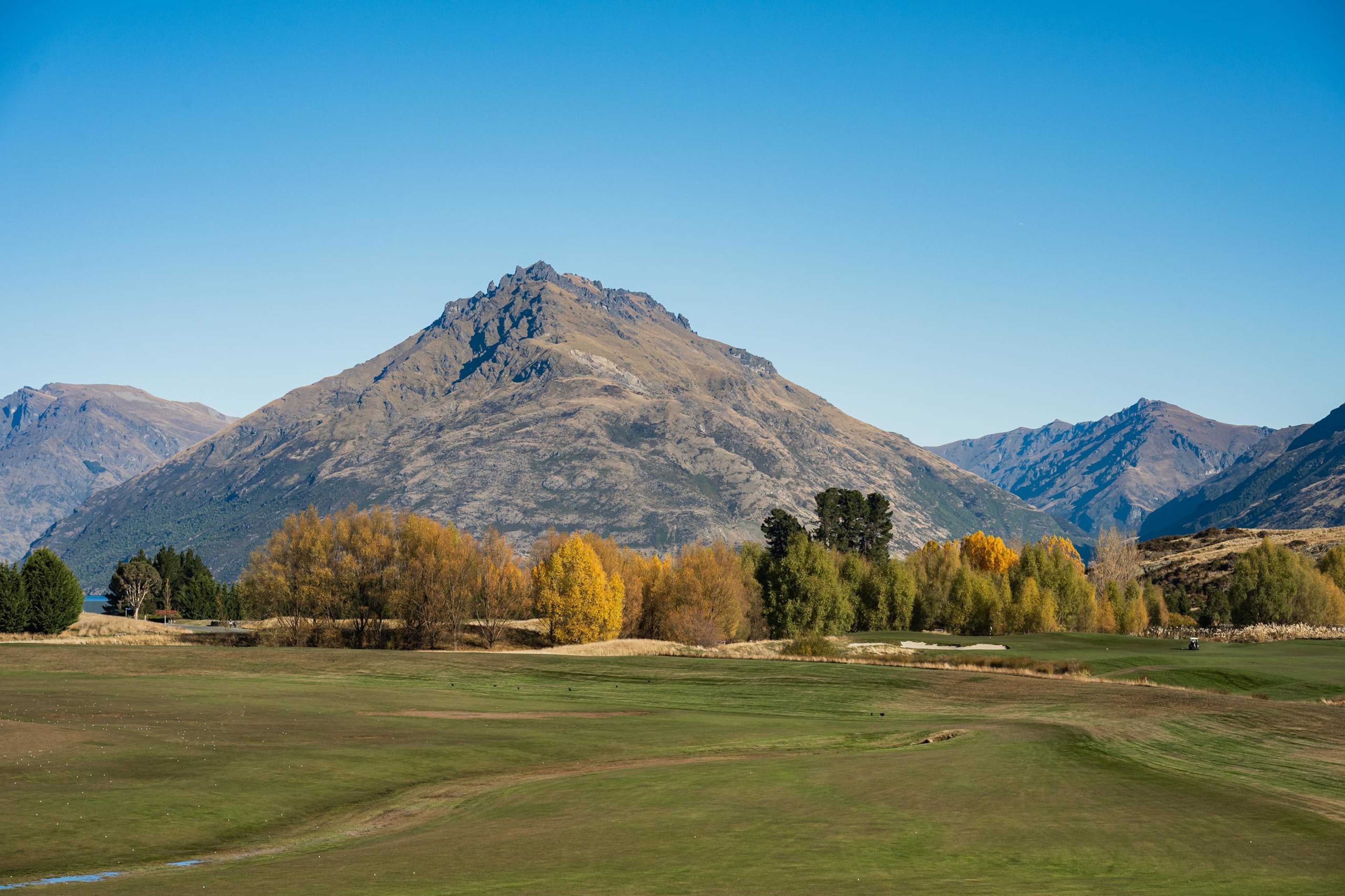 View of the golf course
