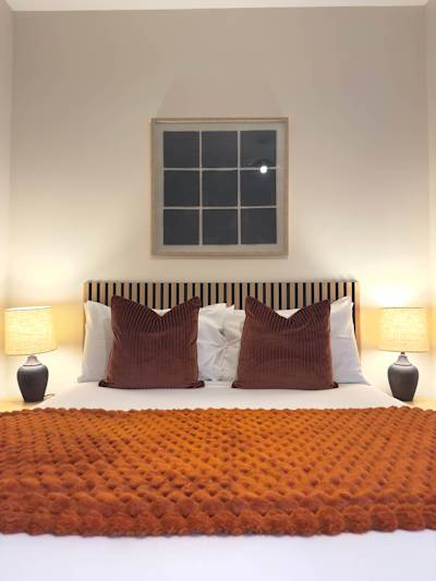 Bright Double Room by the Shore