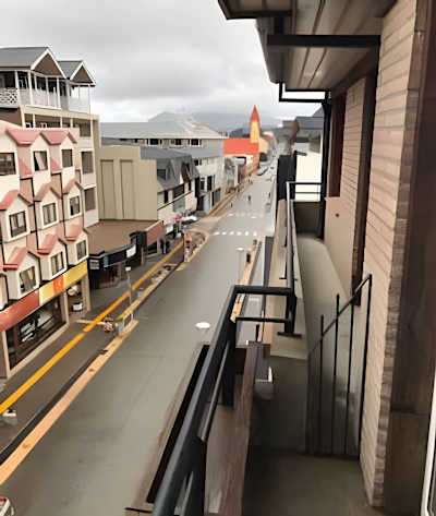 Main St Views: Modern Ushuaia Apartment w/Balcony