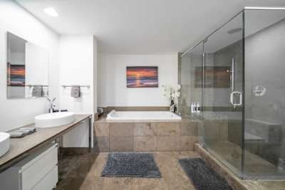 Master bathroom