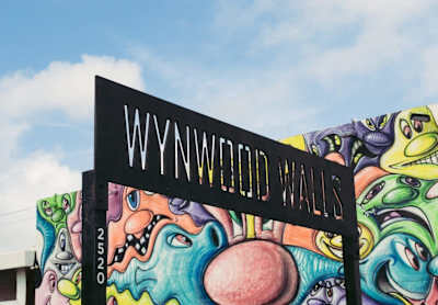 Miami's famous art district, only 15 minutes away