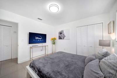 With 55' tv