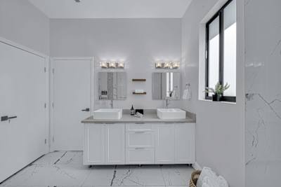 Double sinks for him and her