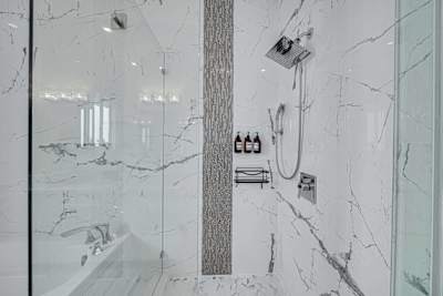 Separate shower