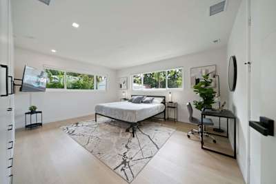Master bedroom suite