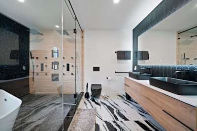 Two sinks for him and her