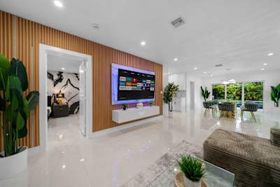 Master BR and Living Room