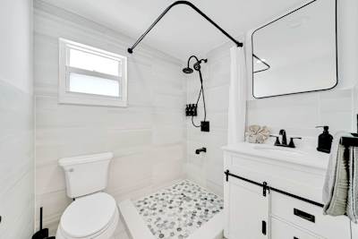 A bright and refreshing space to start and end each day in comfort.