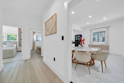 Ideal layout for groups who value both togetherness and privacy.