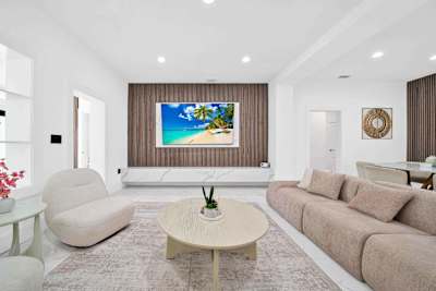 Gather the group for a movie night, conversation, or simply a quiet moment to recharge.