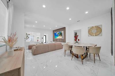 Open-concept living and dining spaces designed to bring everyone together.