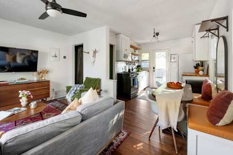 Charcoal Cottage: Living Room, photo 2 of 24
