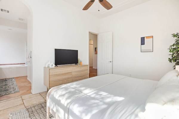 Wake to sunshine streaming through windows overlooking the beautiful community grounds.