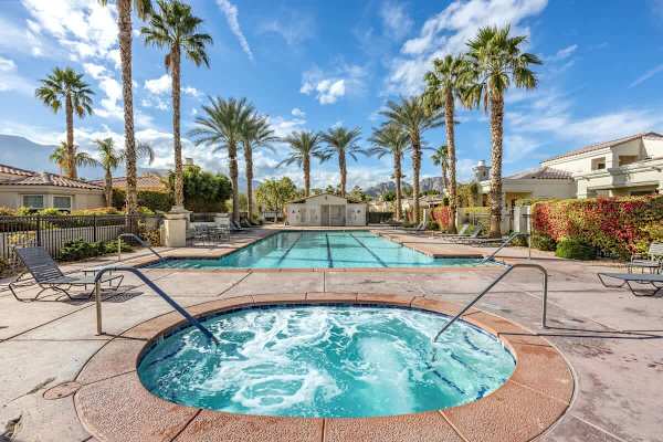 Soak tired muscles in the hot tub under stars after hiking nearby trails.