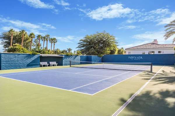 Grab rackets and enjoy a friendly match on well-maintained tennis courts nearby.