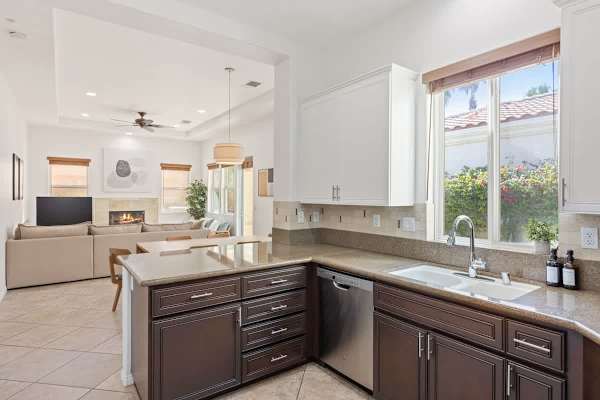 Cook up anything with gas range, granite counters, and all the kitchen tools.