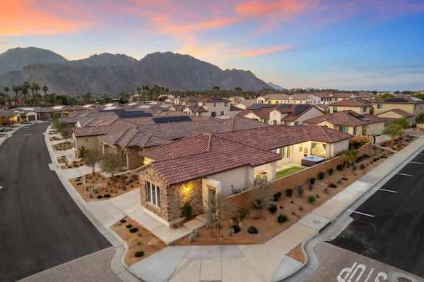 Bird's eye view of your gated neighborhood.