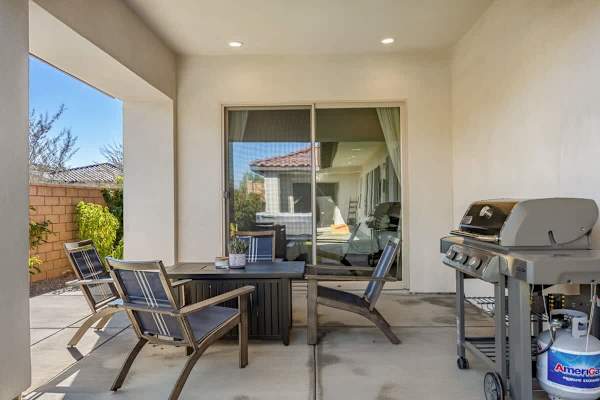 Outdoor Patio and Grill.