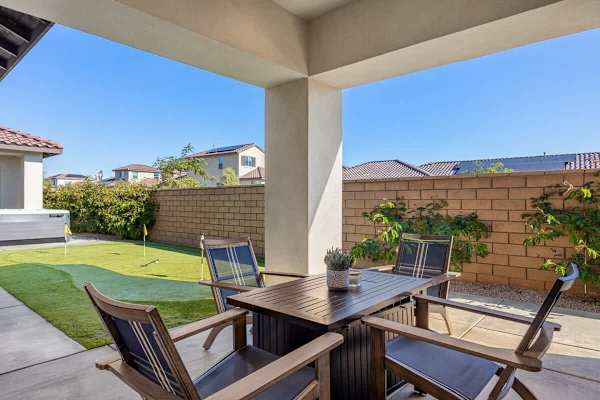 Outdoor Patio Seating for 4.