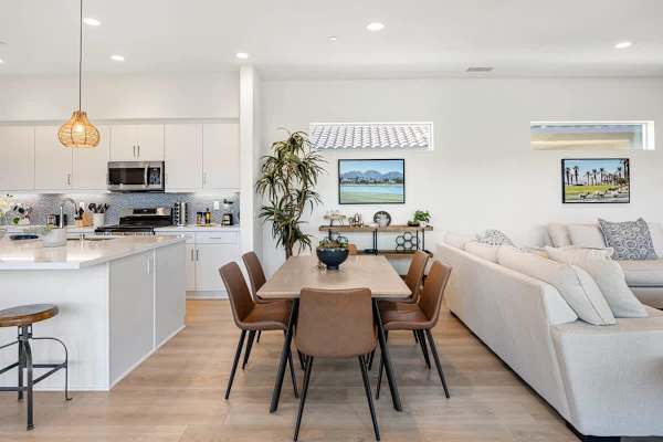 Family meals and game nights happen around this table.