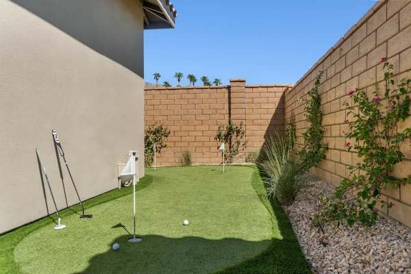 Practice your putting skills from the green.