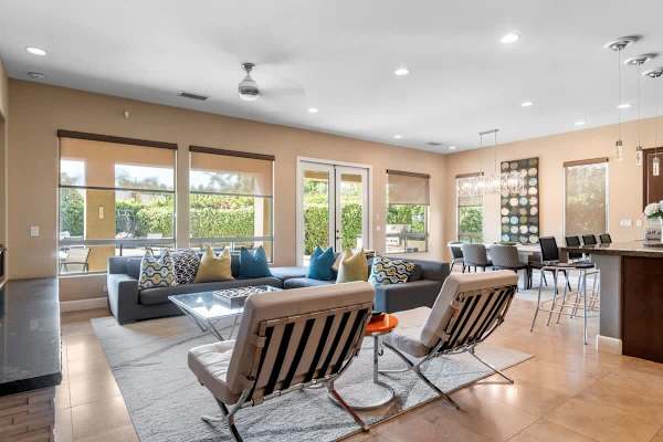Bright open layout connects every space.