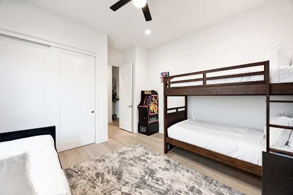Perfect setup for families with multiple children.