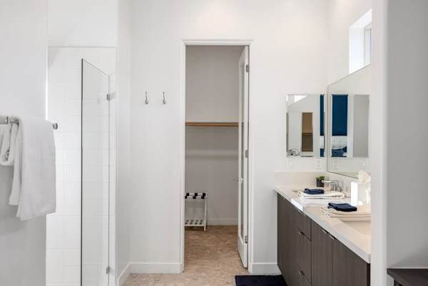 Master Suite closet to store all your clothes