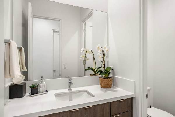 Half bathroom.