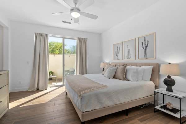 Master Suite with a desert theme.