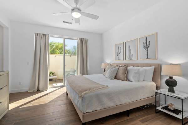 Master Suite with a desert theme.