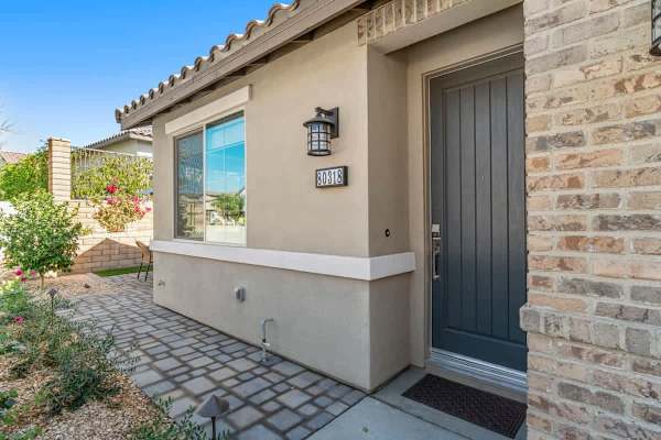 Front door entrance.