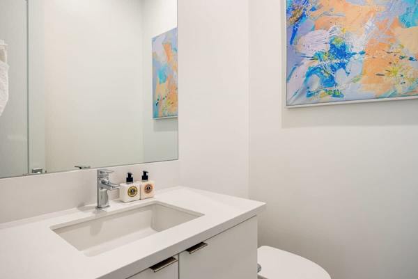 Bright, thoughtfully designed space with clean lines and a calming feel.