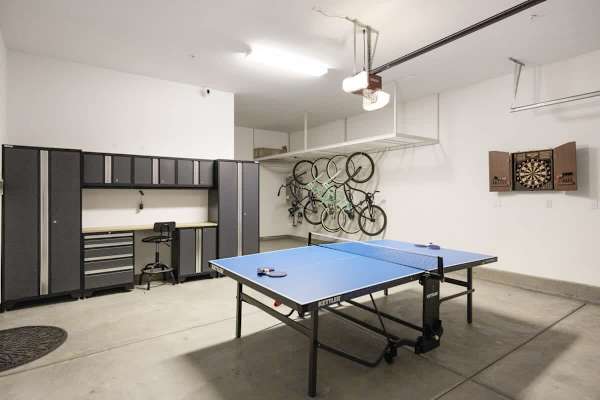 Ping Pong table for some friendly competition.