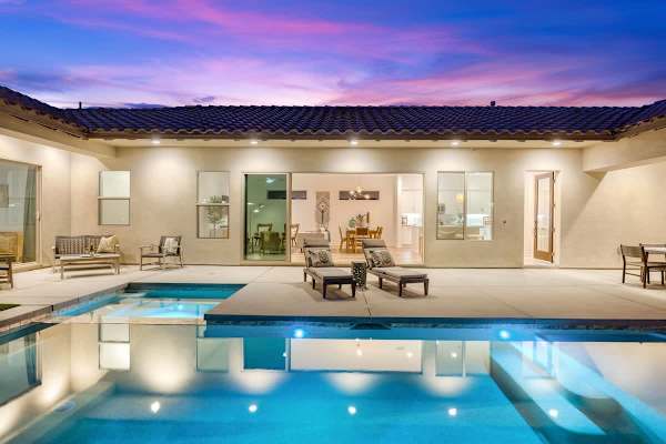 Take a late afternoon swim and enjoy the sky views above.