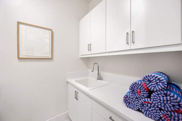 Laundry room to keep your clothes nice and clean.