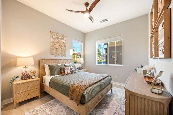 Relax in Bedroom 2 with a comfortable queen bed.