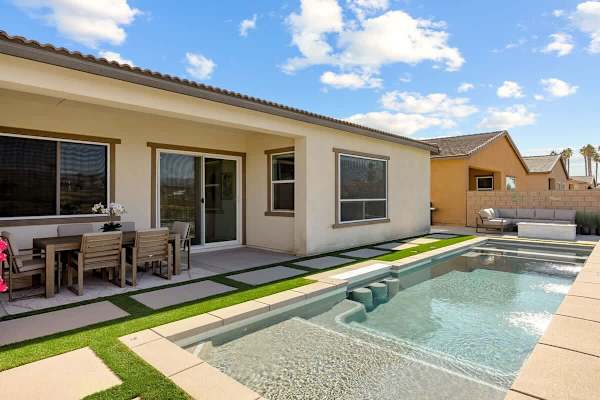 Unwind after a day exploring Coachella Valley.