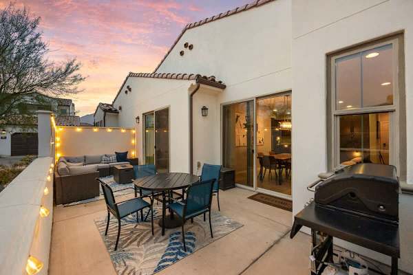 Relax on your private patio—your own peaceful outdoor escape.