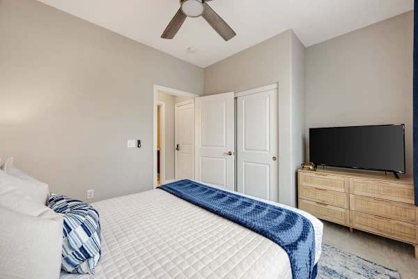 Bedroom 2 offers a queen bed perfect for a peaceful stay.