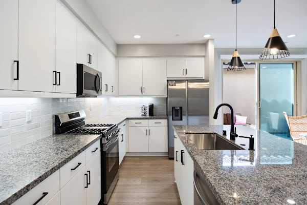 Fully equipped kitchen ready for all your cooking needs.
