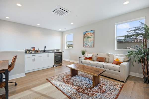 Fully equipped upstairs Loft.