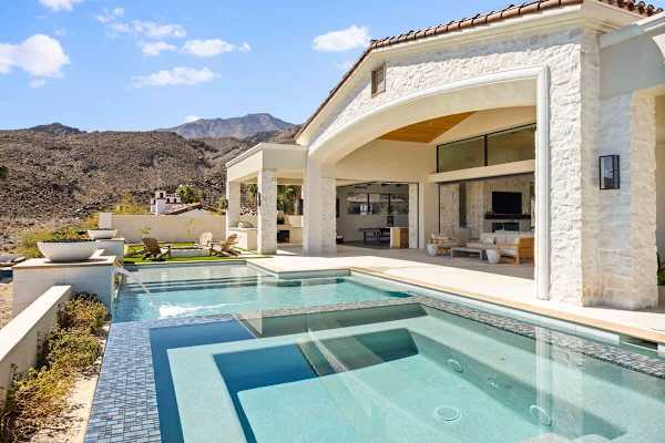 Wade in the shallow sun shelf or float in the main pool while taking in the views.