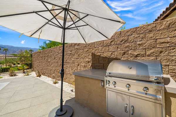 Fire up the BBQ grill for delicious outdoor meals.